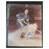 Blues Red Berenson signed 11x14 photo