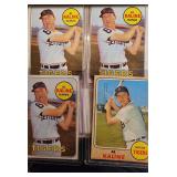 4 Topps AL Kaline 1968-69 Cards