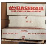 6 NIB 1986 Fleer Baseball Sets