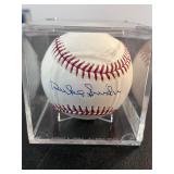 Duke Snider signed MLB ball. PSA COA