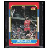 1996 to 97 Fleer #U-4 Michael Jordan Decade of EX