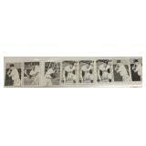 17 1969 Topps Deckle Edge B&W Cards Big Names See