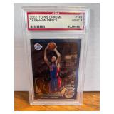 2002 Tayshaun Prince Topps Chrome #144 PSA 9