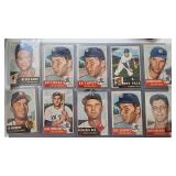 Lot of 27 Topps MLB 1952-54 Cards Big Names