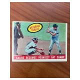 1959 Al Kaline Topps #463 Bat Champ