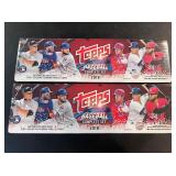 2 2018 Topps hobby box complete sets factory seal