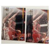 Two 1998 Finest #81 Michael Jordan Cards