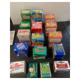 Lot of 31 1986-92 Boxes of Mini Baseball Card Sets