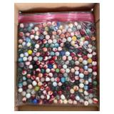 Baggie full of marbles