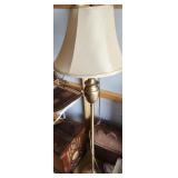 Tall Brass Floor Lamp