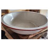 3 Antique Porcelain Mixing Bowls