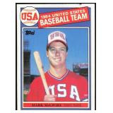 1985 Topps #401 Mark McGwire USA RC