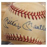 Signed Mickey Mantle Baseball