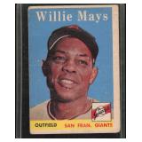 1958 Topps #5 Willie Mays Card