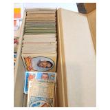 Half Sleeve Box of 1950s/60s/70s Football Cards