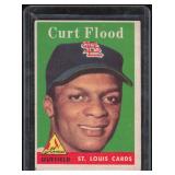 1958 Topps #464 Curt Flood Card