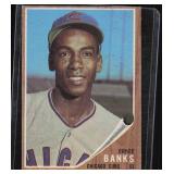 1962 Topps #25 Ernie Banks Card