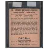 1941 Play Ball #15 Joe Cronin HOF