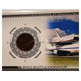 2009 Topps Relic Card Space Shuttle Endeavour