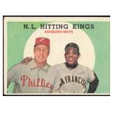 1959 Topps #317 Hit Kings Willie Mays /Ashburn