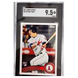 2011 Topps Update #US175 Mike Trout RC SGC 9.5