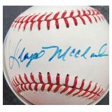 Signed Baseball by Lloyd McClendon