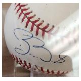 Signed Barry Bonds Baseball