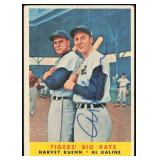 Signed AL Kaline 1958 Topps #304 Big Bats Card