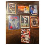 7 card Barry bonds lot