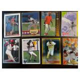 Deion Sanders lot of 8 - refractor, silver sign