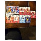 9 card Rookie football lot