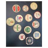 Vintage Beer Advertising  Coasters