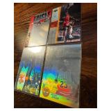 Michael Jordan Hologram & Refractor lot of 4