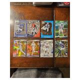 8 card Rookie football lot