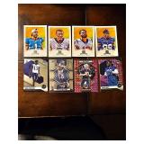 8 card Rookie football lot