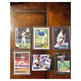 Randy Johnson lot of 6 baseball cards