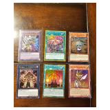 6 card yugioh lot