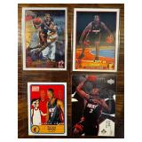 Dwyane Wade rookie card lot of 4