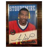 2002 PRESS PASS AMARE STOUDEMIRE RC AUTO CARD /100