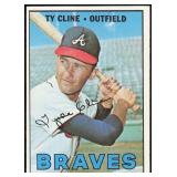 1967 Topps #591 Ty Cline High # Card