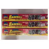 3 1991 Topps MLB micro card complete sets