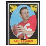 1967 Topps #61 Len Dawson