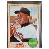 High End 1967-68 Full Sleeve MLB Cards Mantle/Mays