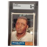 1961 Topps #150 Willie Mays SGC 5