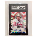 2022 Leaf Joe Montana auto 3/5 SGC 9.5