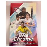 2021 Topps Chrome MLS Soccer Hobby Box