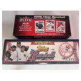 2006 Topps & Fleer MLB sets. Topps is sealed