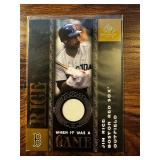 2007 Jim Rice UD SP GAME USED #WGJR