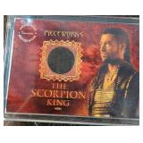 SCORPION KING - STEVEN BRAND AS MEMNON RELIC Card