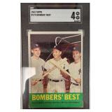 1963 Topps #173 Mickey Mantle SGC 4 Bombers Best